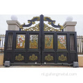 Villa Garden Manor Art Modellering Aluminium Legering Deur